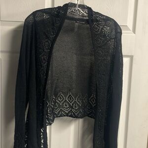 The Limited Black Lace Women's Shrug